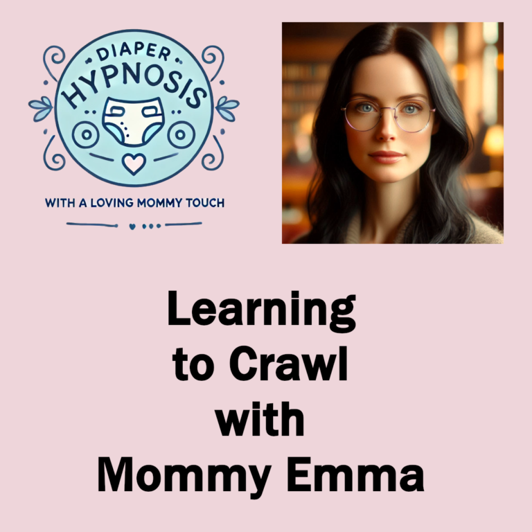 Diaper Hypnosis: Learning to Crawl with Mommy Emma